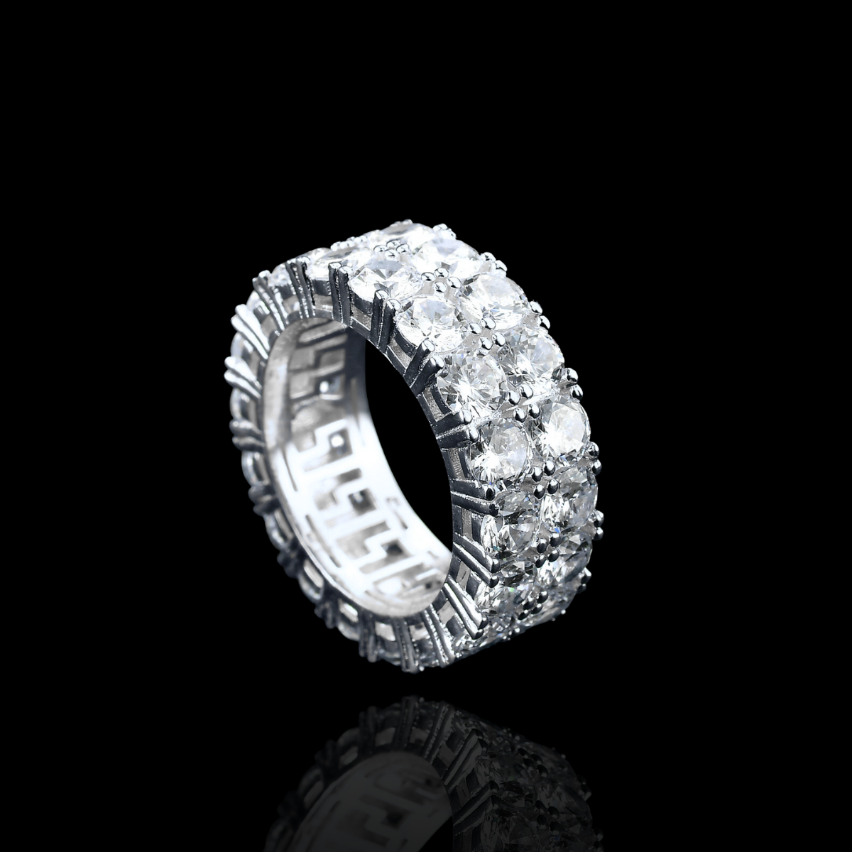 DOUBLE ROW DIAMOND RING