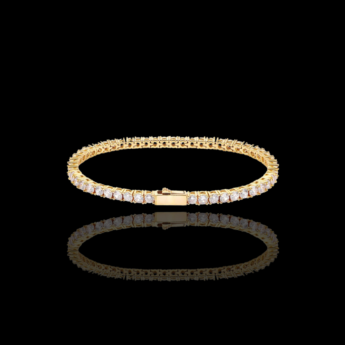 3MM TENNIS CHAIN BRACELET