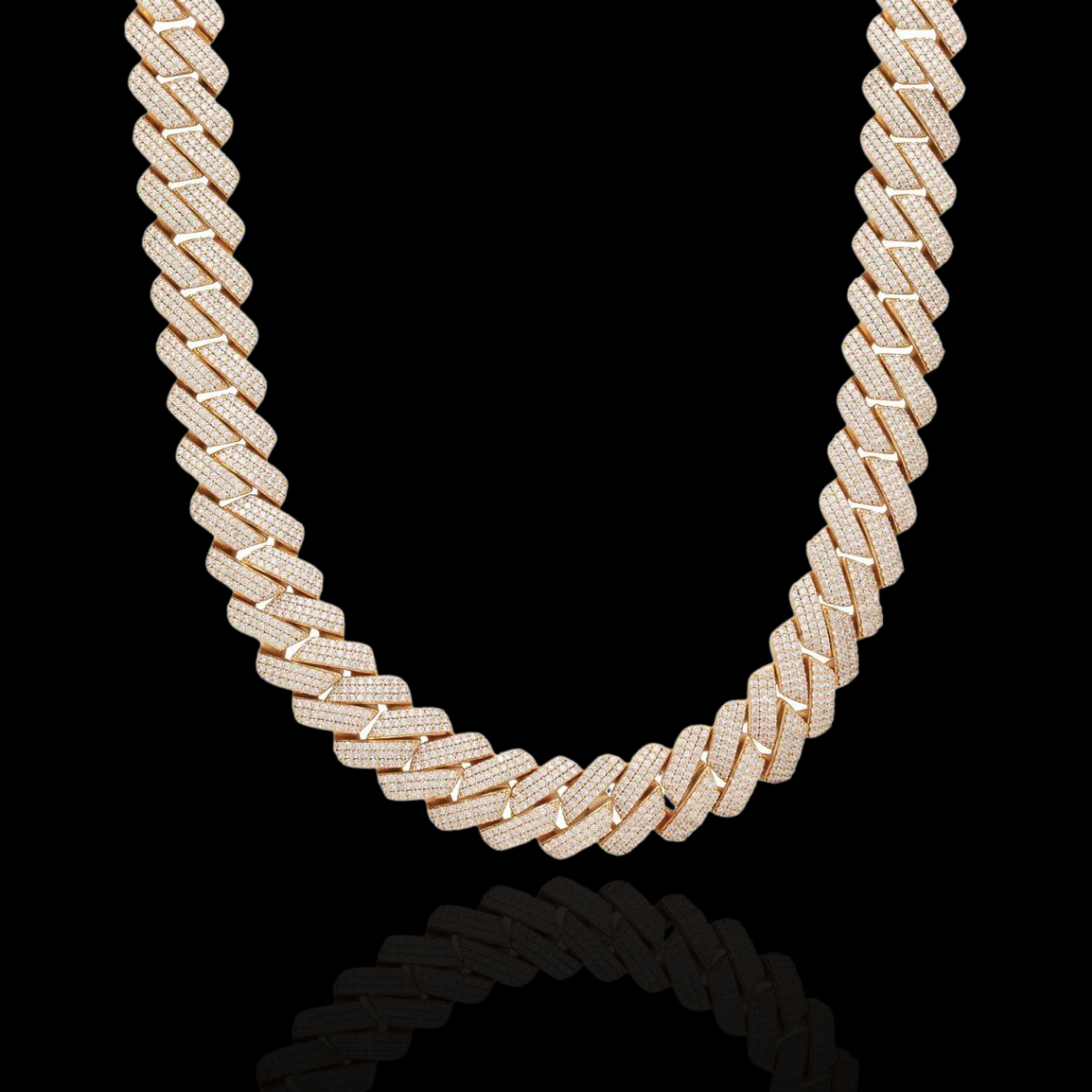 18mm Iced Cuban Chain