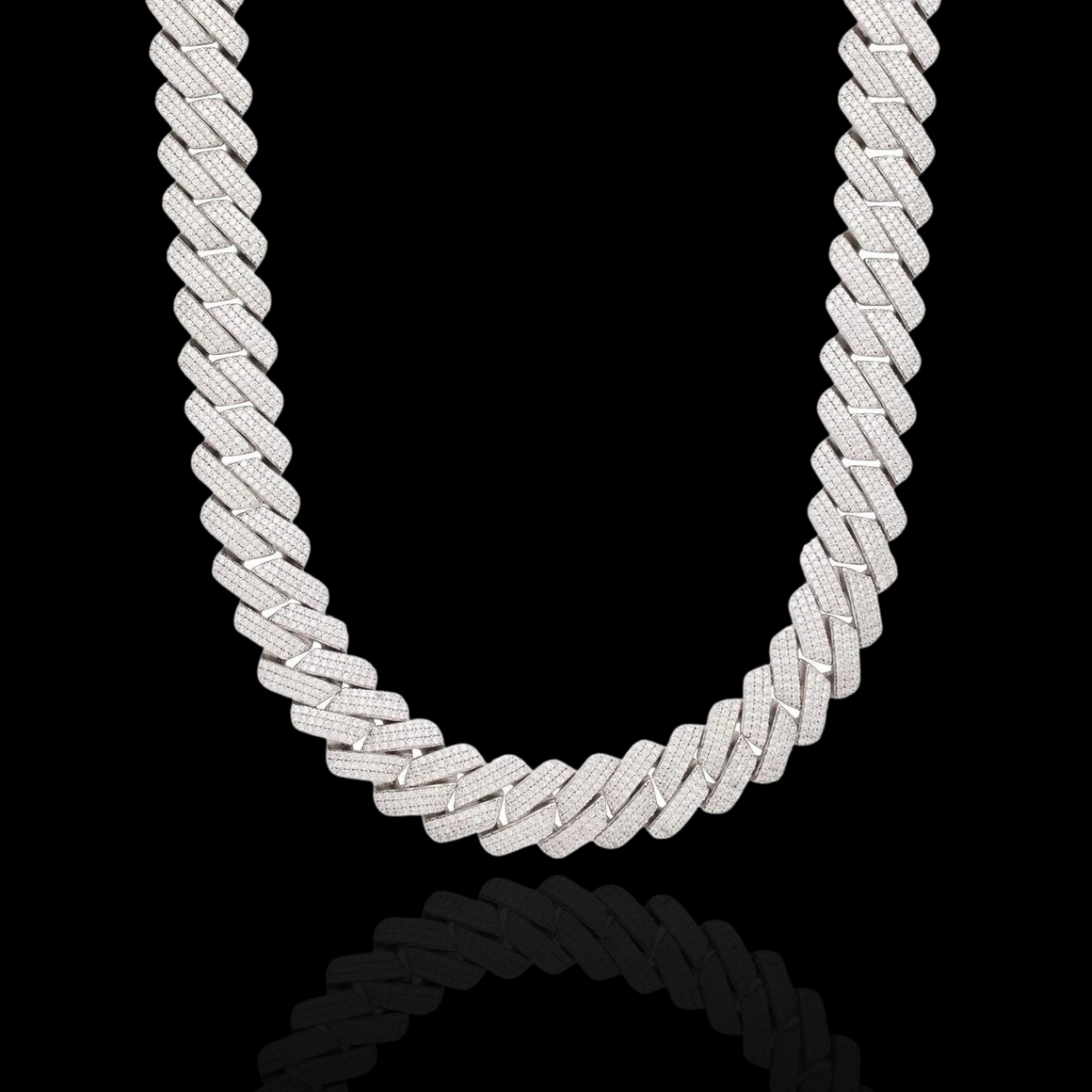 18mm Iced Cuban Chain