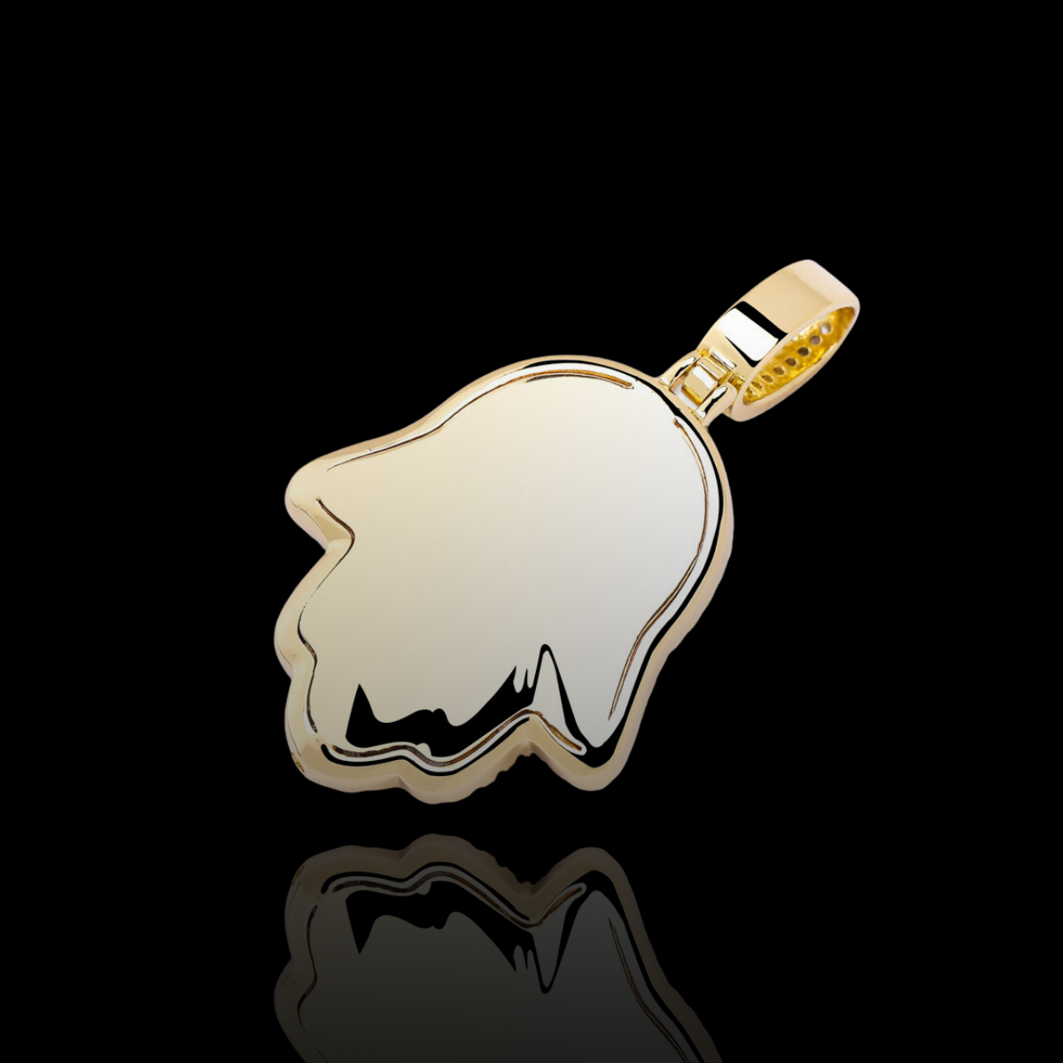 DIAMOND HAMSA PENDANT