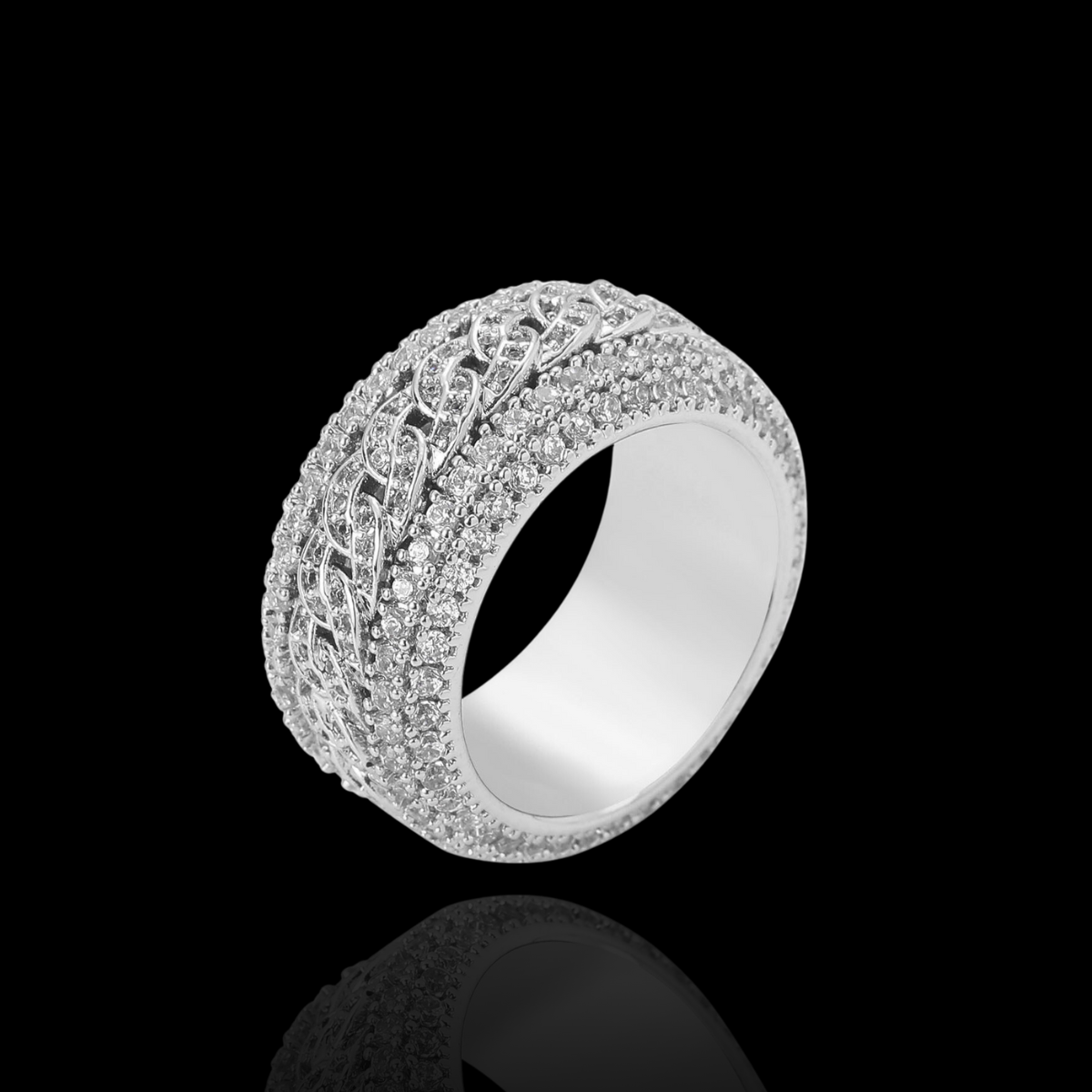 BAGUETTE BAND RING