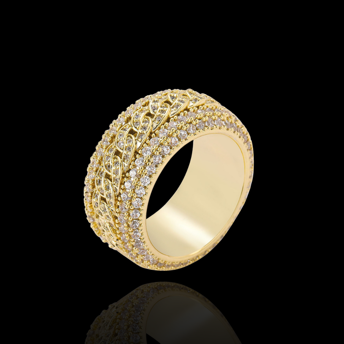 BAGUETTE BAND RING