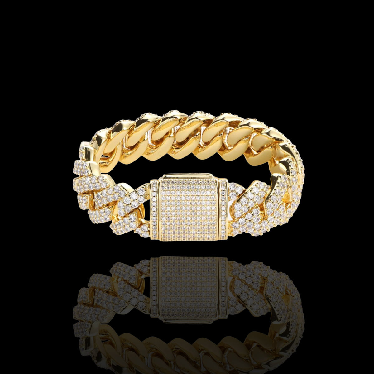DIAMOND PRONG 18MM BRACELET