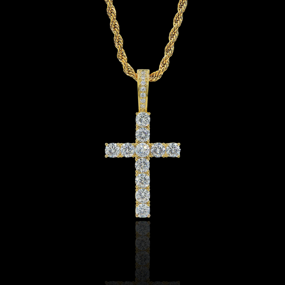 DIAMOND CROSS PENDANT