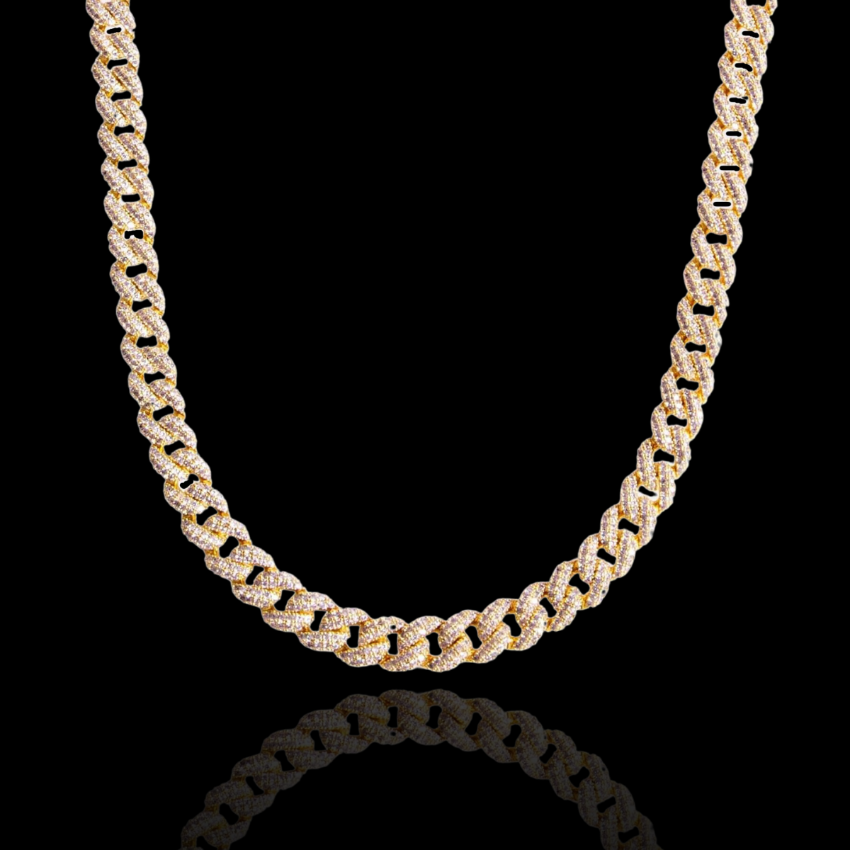 10MM ICED CUBAN LINK CHAIN